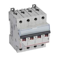 Автоматический выключатель Legrand DX³ 4P 4А (C) 6кА