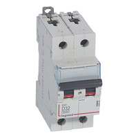Автоматический выключатель Legrand DX³ 2P 32А (D) 6кА