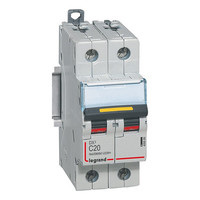 Автоматический выключатель Legrand DX³ 2P 20А (C) 16кА