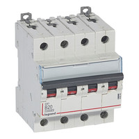 Автоматический выключатель Legrand DX³ 4P 20А (B) 16кА