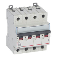 Автоматический выключатель Legrand DX³ 4P 50А (B) 16кА