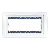 Рамка 8 модулей Simon SIMON 82, горизонтальная, белый