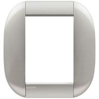 Рамка 3+3 модуля BTicino LIVING LIGHT, алюминий