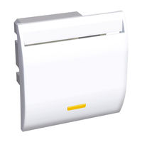 Карточный выключатель Schneider Electric ALTIRA, белый