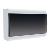 Распределительный щит EKF PROxima, 10 мод., IP41, навесной, Пластик, прозрачная дверь