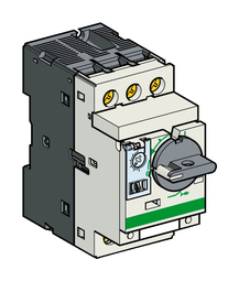 Силовой автомат для защиты двигателя Schneider Electric TeSys GV2 4А 3P, термомагнитный расцепитель, GV2P08AE11TQ