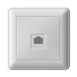 Розетка телефонная RJ11 Schneider Electric W59, белый, RSI-152T-18