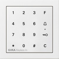 Цифровой кодовый замок Gira F100 IP20