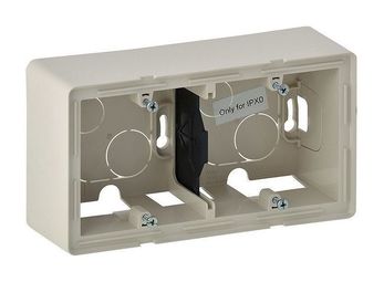 Valena Life Рамка  для 2-ных розеток 2-ная, слоновая кость