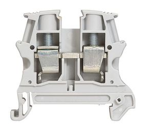 Проходная клемма с винтовым зажимом Legrand Viking 3 10 мм², серый, 037163