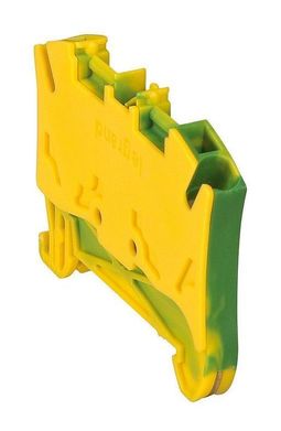 Пружинная клемма для заземления Legrand Viking 3 4 мм², желто-зеленый, 037271