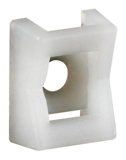 База для монтажа на винтах Colring - для хомутов шириной 4,6 мм - монтаж на винтах ∅ 4 - бесцветный