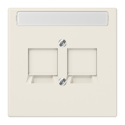 JUNG LS 990 Бежевая Накладка для модульных гнезд