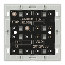 JUNG KNX Кнопочный модуль с интегрированным шинным сопряжением Стандарт 1-4гр