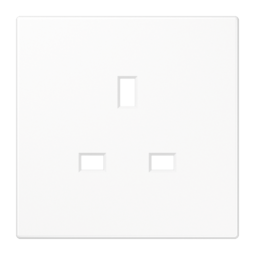 JUNG Белая Накладка розетки БС 13А