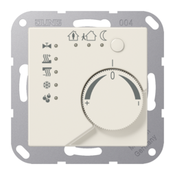 JUNG KNX Слоновая кость Регулятор с ручкой для установки температуры