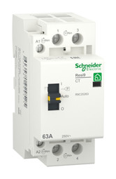 Модульный контактор Schneider Electric Resi9 2P 63А 250//230В AC, R9C20263