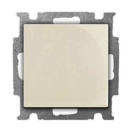Выключатель 1-клавишный ABB BASIC55, слоновая кость