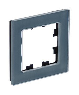 Рамка 1 пост Systeme Electric ATLASDESIGN NATURE, грифель, ATN360701