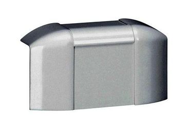 Отвод плоский - для односекционных кабель-каналов DLP 50х105 - ширина профиля 105 мм - белый