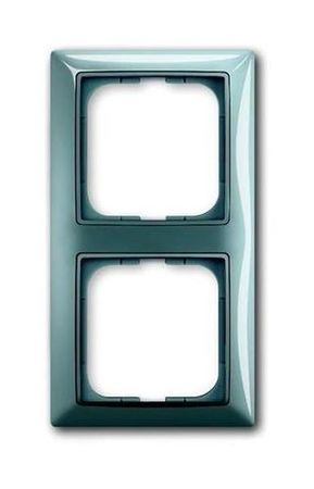 Рамка 2 поста ABB BASIC55, bistro-blue